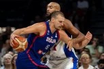SRBIJA - FRANCUSKA: Završnica prve četvrtine kakva se samo poželeti može (VIDEO)