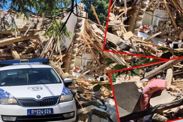 ORUŽJE U KESAMA ISPOD KRŠA! Evo šta je pronašla policija ispod ruševina kuće detonirane u Velikoj Moštanici (FOTO)