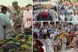 VELIKO SABRANJE SRBA U HRVATSKOJ: Vernici iz raznih krajeva sveta na Preobraženje Gospodnje u Manastiru Krka (FOTO)