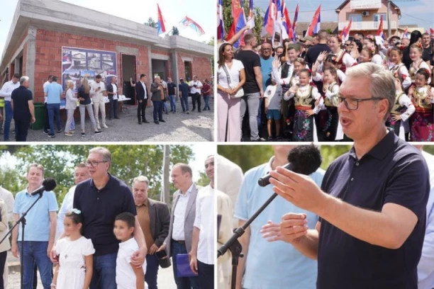 "Radimo to pre svega zbog naše dece":  Predsednik posetio školu u naselju Provo - OVDE IMAMO MNOGO POSLA!