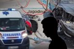 DEČAK (12) TEŠKO POVREĐEN! Teška saobraćajna nesreća kod Jagodine, dete HITNO transportovano za Beograd!
