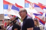 VUČIĆ STIGAO U KOCELJEVU: Predsednik razgovara sa narodom - Ovo je plan za naredne dve, dve i po godine!
