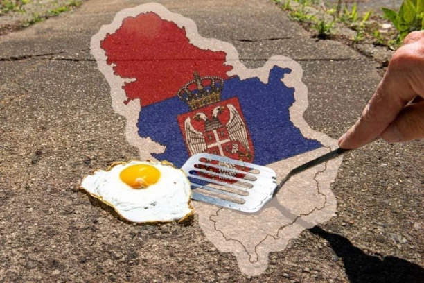 ĆUPRIJA SE TOPI KAO JAJA NA ASFALTU, U BEOGRADU KATASTROFA! Evo koliko je stepeni izmereno u 15 časova u gradovima SRBIJE