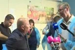 VUČIĆ OBILAZI LEBANE: Predsednik u firmi "Interfood S80"