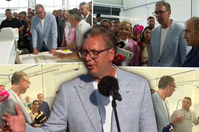 VUČIĆ OBIŠAO JABLANIČKI I PČINJSKI OKRUG! Predsednik rešavao probleme građana, posetio više firmi i obrazovnih ustanova - NAJAVLJENO I ULAGANJE OD 4,5 MILIONA EVRA!