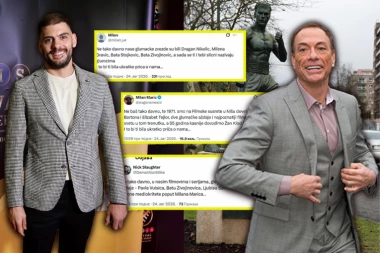 SITNA DUŠA: GLUMAC SE OBRUKAO ZA SVE PARE! Pala buva na međeda - Marić napao Van Dama, a nije mu ni do kolena