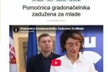 Zelenovićeva ekstremistkinja na blokaderskoj listi