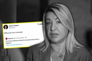 BOLESNO! Blokaderi se naslađuju smrću dekanke Medicinskog fakulteta (FOTO)