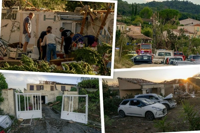 RAZORNI TORNADO NOSIO SVE PRED SOBOM! Više od 40 ljudi POVREĐENO, kuće ostale BEZ krovova, hiljade domaćinstava u MRAKU - SNIMCI SU STRAŠNI! (FOTO, VIDEO)
