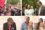MALIŠANI MU PRIREDILI SJAJAN DOČEK! Vučić u domaćinstvu u Paraćinu kod Varvarina