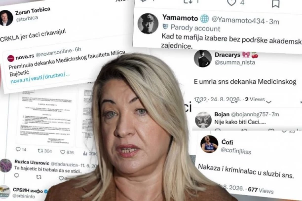 BLOKADERSKI MONSTRUMI: Naslađuju se na mrežama zbog nečije smrti: "DEKANKA NIJE UMRLA, ONA JE CRKLA JER JE BILA ĆACI"