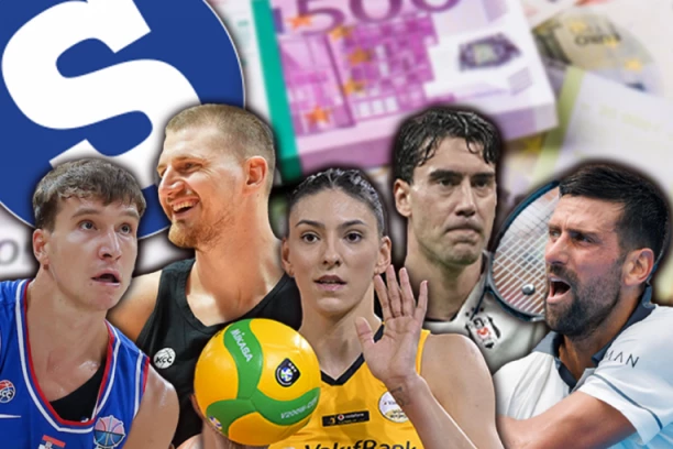 ONI ZGRĆU MILIONE: Evo ko su najbogatiji srpski sportisti