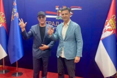 GRADONAČELNIK PAVLOVIĆ UGOSTIO HOLIVUDSKU ZVEZDU: Van Dama prijatno iznenadili mladi karatisti (FOTO)
