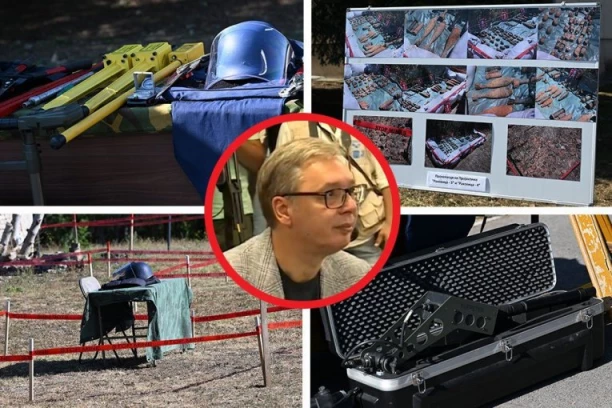Vučić u poseti Centru za razminiranje Republike Srbije: Identifikovano 12 sumnjivih lokacija na Savi i Dunavu, avionske bombe i rakete predstavljaju problem!