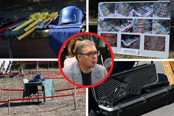 Vučić u poseti Centru za razminiranje Republike Srbije: Identifikovano 12 sumnjivih lokacija na Savi i Dunavu, avionske bombe i rakete predstavljaju problem!