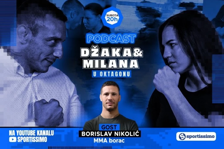 EKSKLUZIVNO! „POGODIO SAM GA 20 PUTA U BRADU, A ON JE I DALJE STAJAO“: Boki Nikolić bez filtera o UFC debiju u Beogradu! (VIDEO)