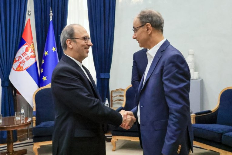 Đuro Macut i ambasador Irana