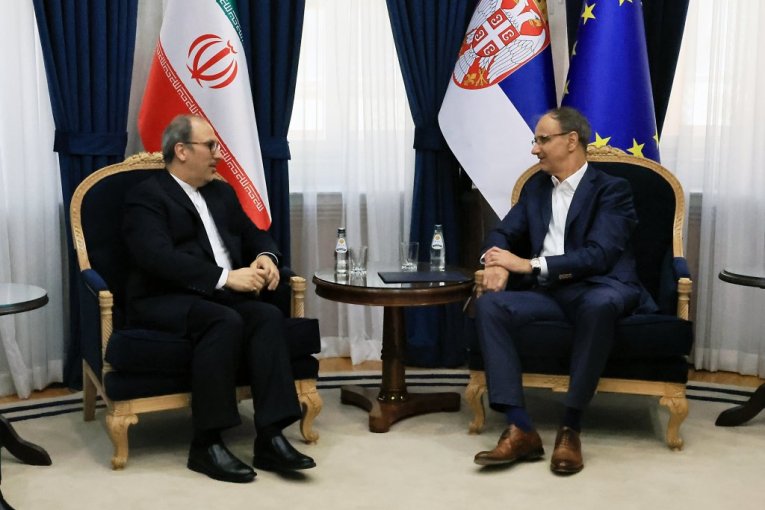 Đuro Macut i ambasador Irana