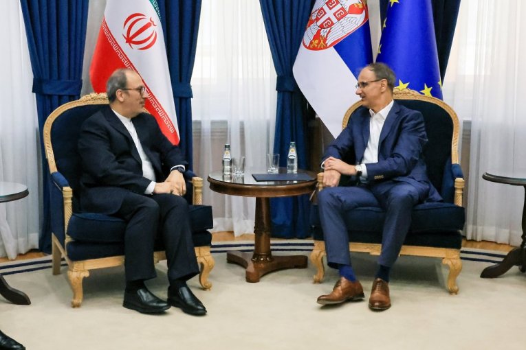 Đuro Macut i ambasador Irana