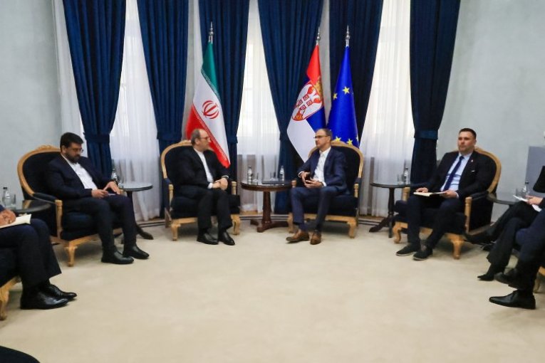 Đuro Macut i ambasador Irana