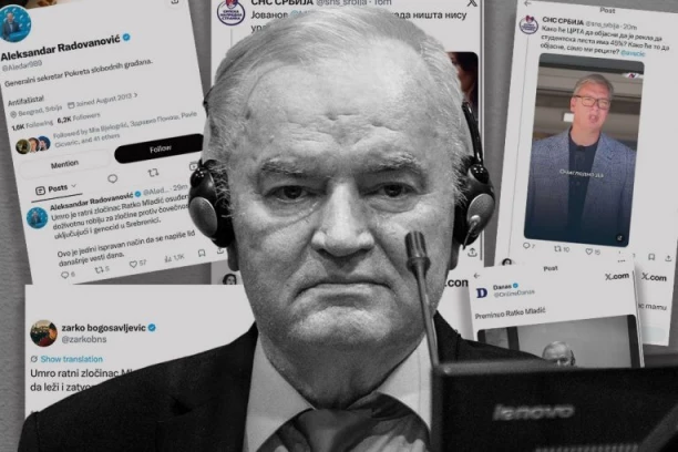 SRAMOTNO! Blokaderi histerično slave smrt generala: Ovo je njihova reakcija na smrt Ratka Mladića (FOTO)