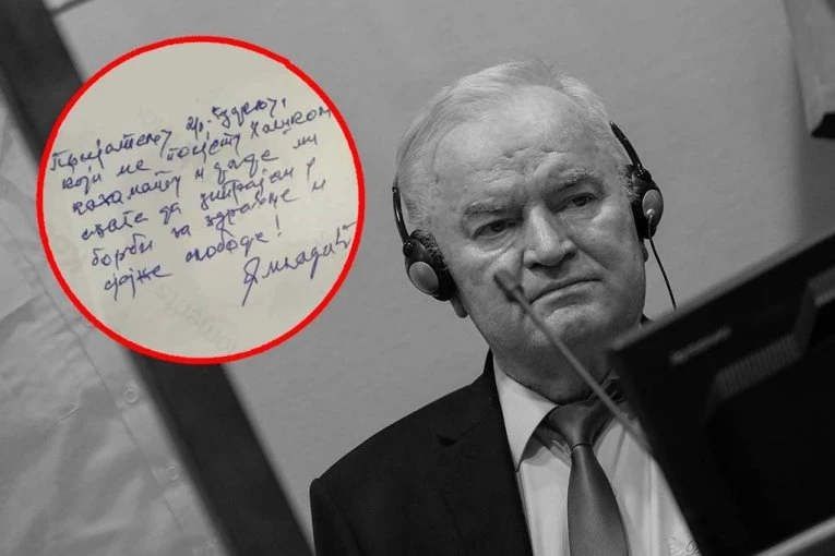 OBJAVLJENA MLADIĆEVA PORUKA PRE SMRTI! Ispisao je rukom i dao čoveku koji ga je posećivao u haškom zatvoru! (FOTO)