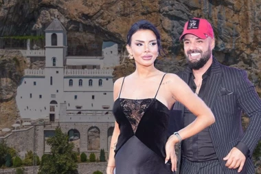 TRUDNA ANITA I LUKA OTIŠLI POD OSTROG: Mir traže u manastiru, fanovi odmah reagovali!