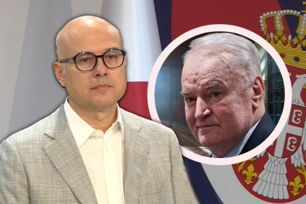 "NISU MU DOZVOLILI NI DA UMRE U SRBIJI, GDE JE ŽELEO!" Vučević se oprostio od generala Ratka Mladića! (FOTO)