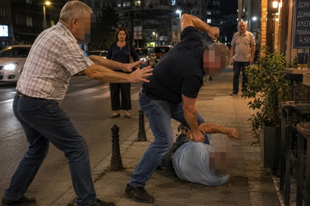 ZA DLAKU IZBEGNUTA TRAGEDIJA! Jeziv obračun nasred ulice u Beogradu - Hteo da spasi prolaznike od pijanog nasilnika, a tek onda nastao haos!