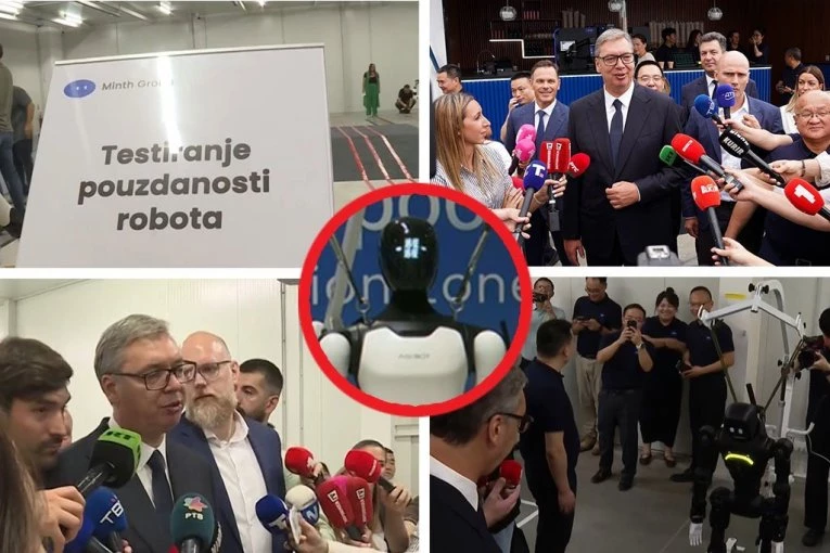 ZA ISTORIJU! Vučić otvorio prvu fabriku humanoidnih robota u Šapcu i poručio: "Srbija je danas iskoračila u budućnost"!