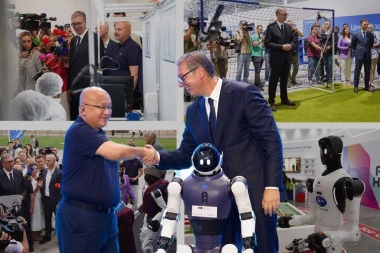 ZA ISTORIJU! Vučić otvorio prvu fabriku humanoidnih robota u Šapcu i poručio: "Srbija je danas iskoračila u budućnost"!