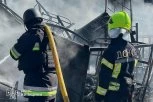 EKSPLOZIJE SATIMA ODJEKIVALE, MRTVI SE JOŠ BROJE! Najmanje 37 poginulih i stotine evakuisanih nakon napada u Kijevskoj oblasti! (VIDEO)
