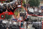 BRUKA U UŽICU! Snimatelj RTS pogođen kamenom (VIDEO)