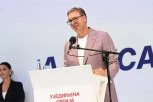 VUČIĆ NA SKUPU "UJEDINJENA SRBIJA" U UŽICU: Hvala na svemu što ste izdržali u poslednje dve godine! (VIDEO)