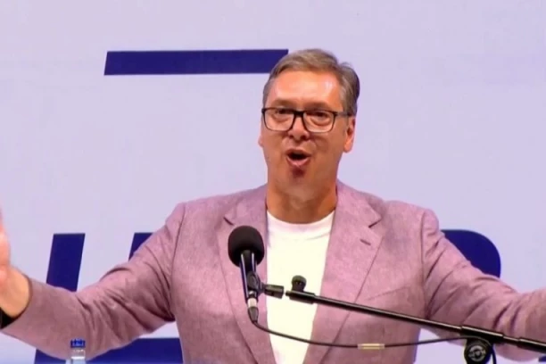 VUČIĆ NA MITINGU "UJEDINJENA SRBIJA" U UŽICU: Nasilje nikada neće pobediti!