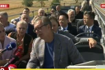 OD BEOGRADA DO GOLUPCA ZA SAT I 15 MUNUTA Vučić: Kamen temeljac 12. septembra za auto-put "Karađorđe"
