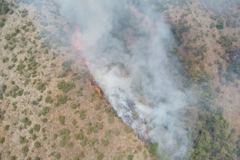 GORI RAVNA GORA! Vatra guta sve pred sobom kod Brajića i Koštunića - VATROGASCI BIJU TEŠKU BITKU! (FOTO)