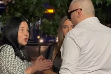 HITNO PREKINUT INTERVJU ISPRED PINKA! Sari prišao podivljali Sale, pretio novinarima - INTERVENISALI MAJKA I PRODUKCIJA! (VIDEO)