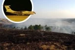 MOĆNI "ILJUŠIN" JEDNIM NALETOM ZAUSTAVIO VATRENU STIHIJU! Lokalizovan veliki požar na Ravnoj gori! (FOTO)