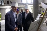 NOVI KULTURNI CENTAR: Obilazak radova na rekonstrukciji zdanja Stare pošte na Savskom trgu