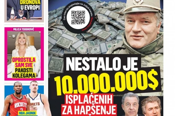 NESTALO JE 10 MILIONA DOLARA ISPLAĆENIH ZA HAPŠENJE I IZRUČENJE: Čitajte u Srpskom telegrafu!