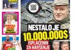 NESTALO JE 10 MILIONA DOLARA ISPLAĆENIH ZA HAPŠENJE I IZRUČENJE: Čitajte u Srpskom telegrafu!