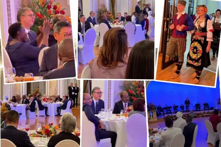 "PRILIKA DA DUGOGODIŠNJIM VEZAMA DAMO NOVU SNAGU"! Vučić priredio gala večeru za svetske lidere - CENIMO PRIJATELJE KOJI SU OSTALI UZ NAS KADA JE BILO NAJTEŽE! (VIDEO)