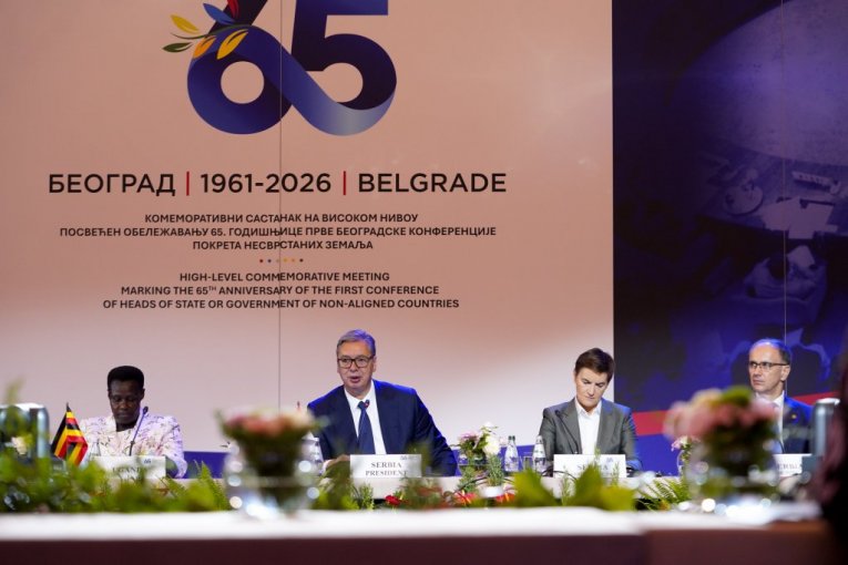 SRBIJA NE ZABORAVLJA SVOJE PRIJATELJE! Predsednik Vučić dočekao predstavnike nesvrstanih država u Palati Srbija: Najavio TRI INICIJATIVE! (FOTO)