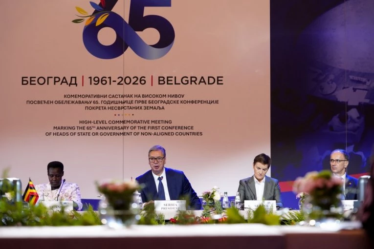 SRBIJA NE ZABORAVLJA SVOJE PRIJATELJE! Predsednik Vučić dočekao predstavnike nesvrstanih država u Palati Srbija: Najavio TRI INICIJATIVE! (FOTO)