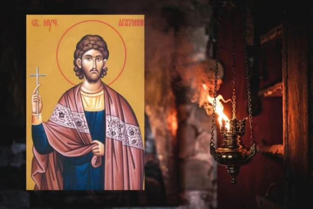 SUTRA JE CRNO SLOVO! Slavimo Svetog Agatonika i sa njim ostale mučenike Nikomidijske