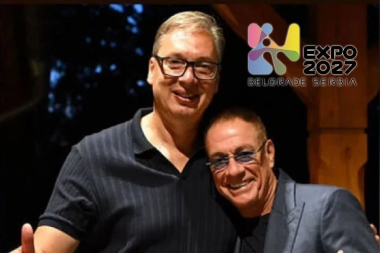 ŽAN-KLOD VAN DAM POSETIO DOM ALEKSANDRA VUČIĆA: Njegovo srce je veliko, dolazim na EXPO 2027! (VIDEO)