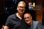 ŽAN-KLOD VAN DAM POSETIO DOM ALEKSANDRA VUČIĆA: Njegovo srce je veliko, dolazim na EXPO 2027! (VIDEO)
