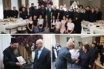"NEKA VEČNO ŽIVE BRATSTVO I PRIJATELJSTVO GRČKOG I SRPSKOG NARODA:" Vučević bio domaćin monahinjama u Asprovalti (FOTO)