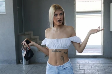 ŠOK-SCENA IZ KARANTINA: Lena Simić se popela na prozor, pa krenula da viče! (VIDEO)